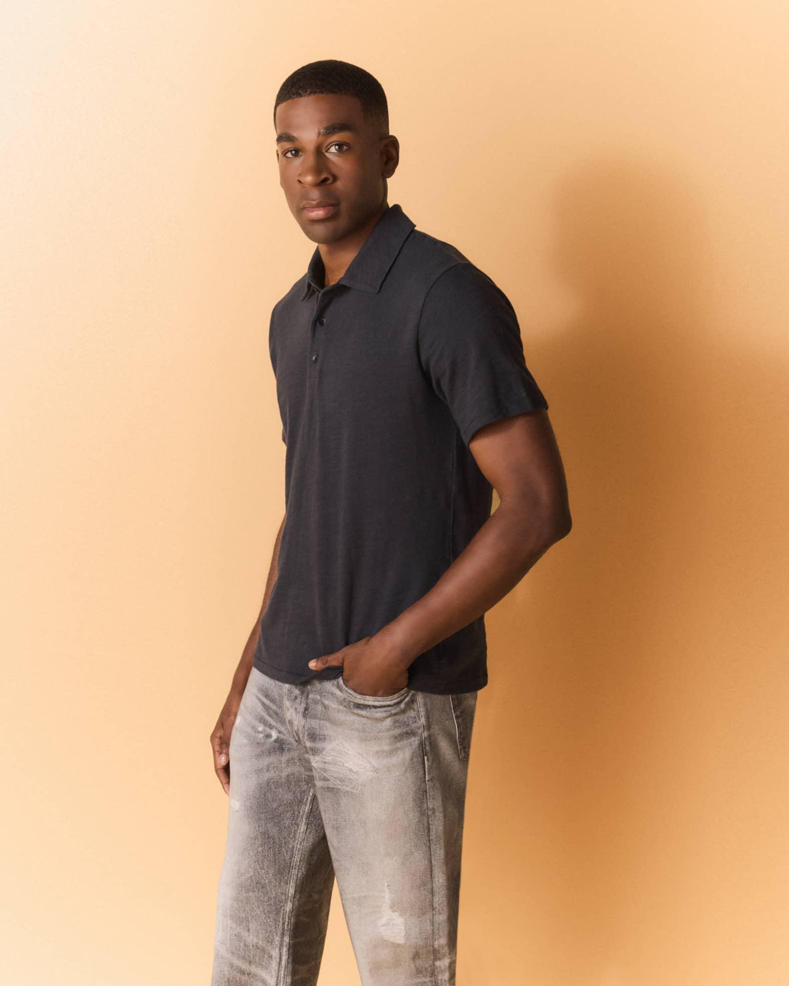 Men's Classic Flame Polo Shirt Product Image