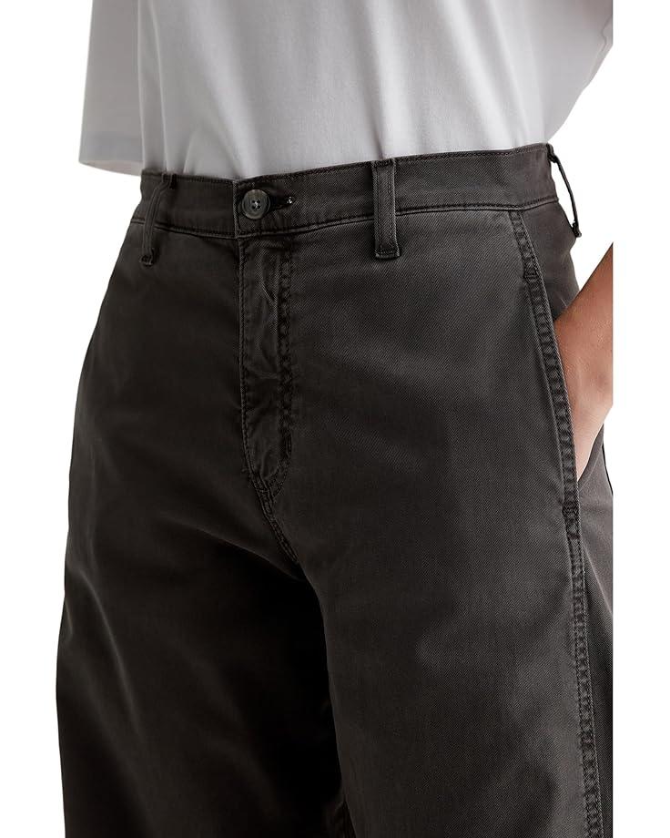 Hattie High Rise Crop Barrel in Gallery White Product Image