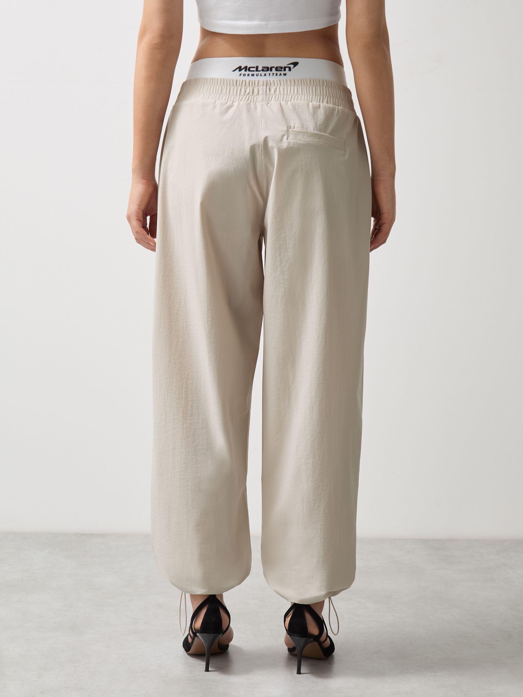 McLaren F1 Team Boxer-Waist Trousers in Stone Product Image