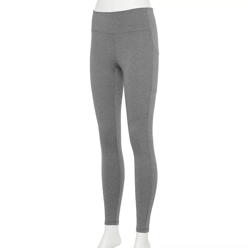 Petite Tek Gear® Ultrastretch High-Waisted Side Pocket Leggings, Women's,  Product Image