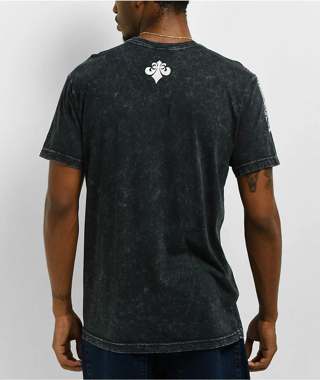 Affliction Horseman Black Lava Wash T-Shirt Product Image