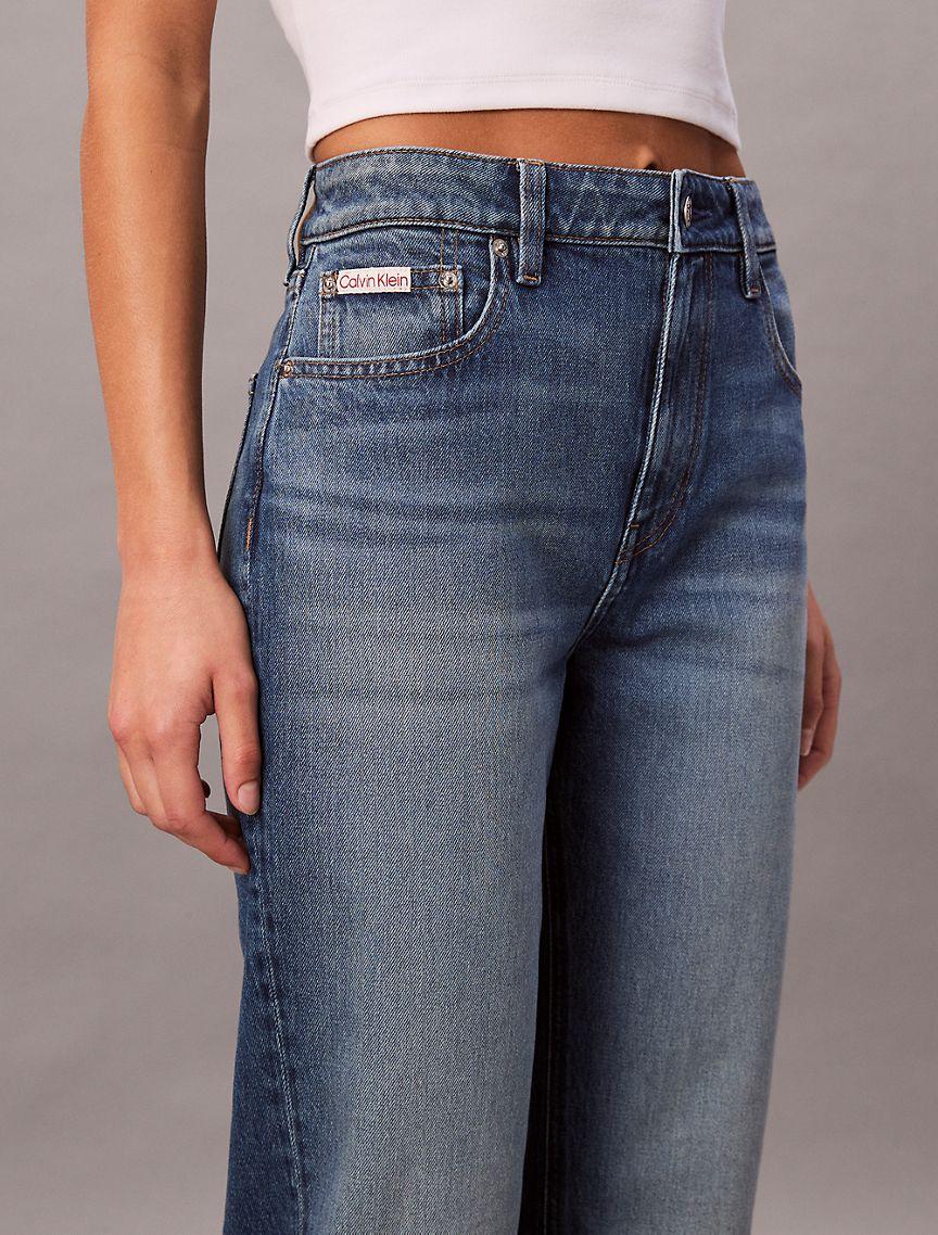High Rise Straight Jeans Product Image