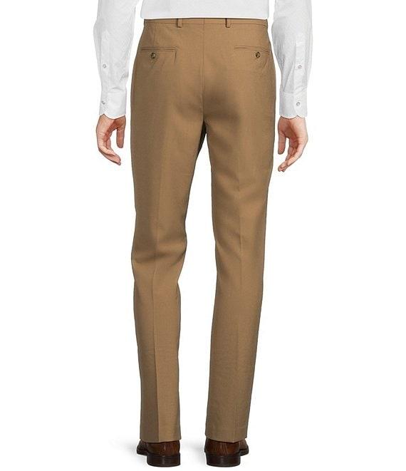 Daniel Cremieux Signature Label Stretch Flat Front Dress Pants Product Image