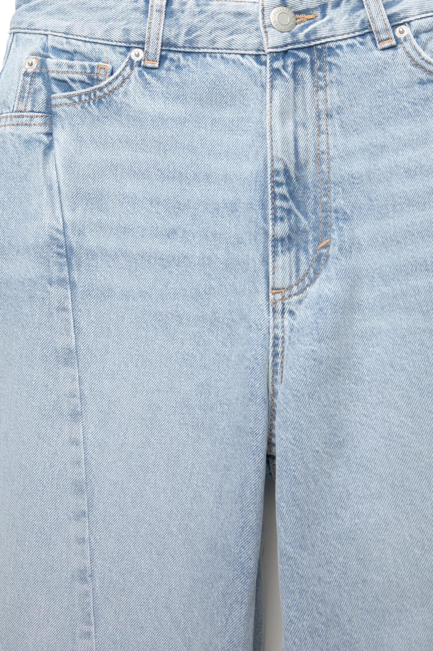 Baggy jeans with seam details Product Image