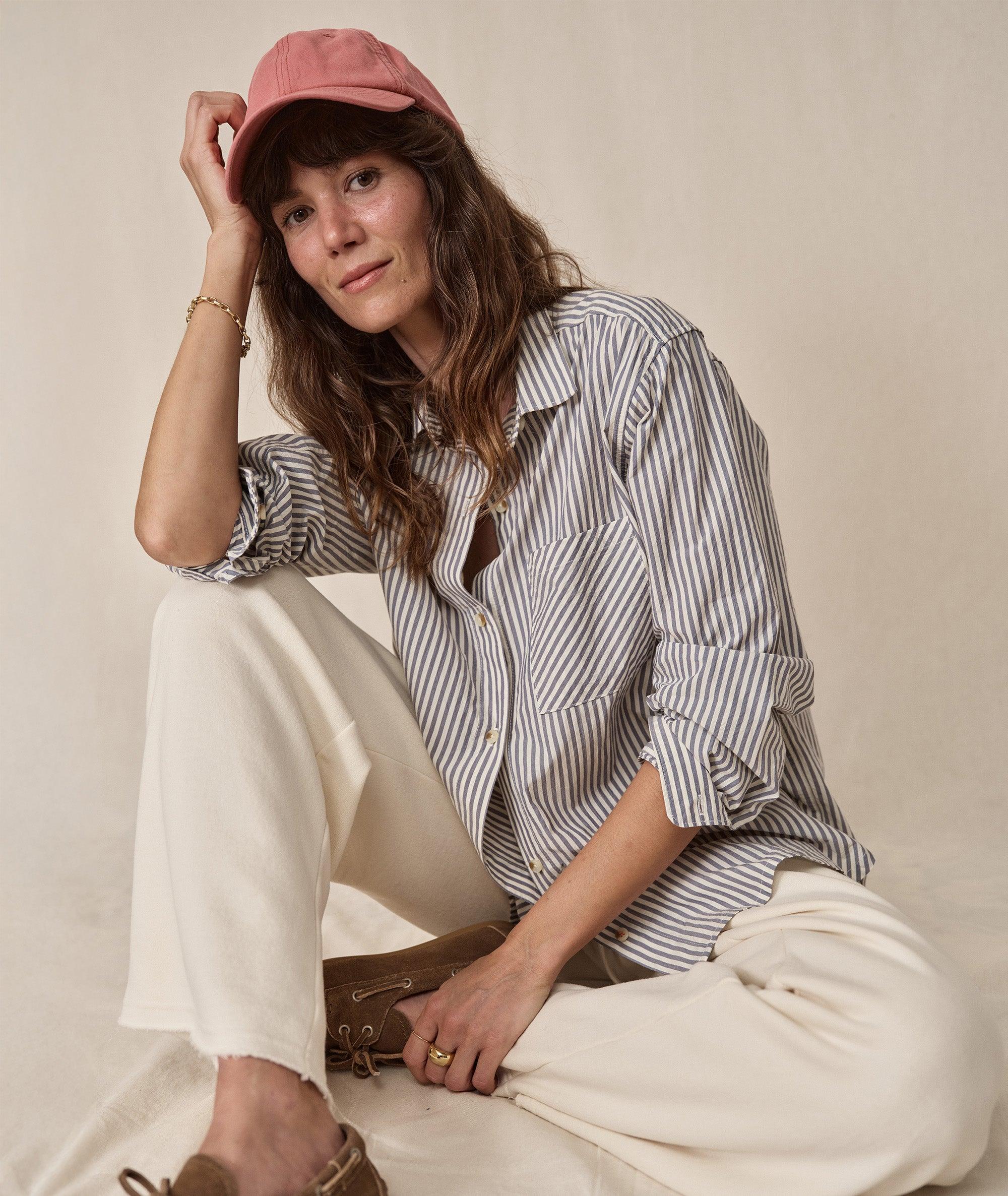Jane Relaxed Shirt in Cali Poplin Product Image