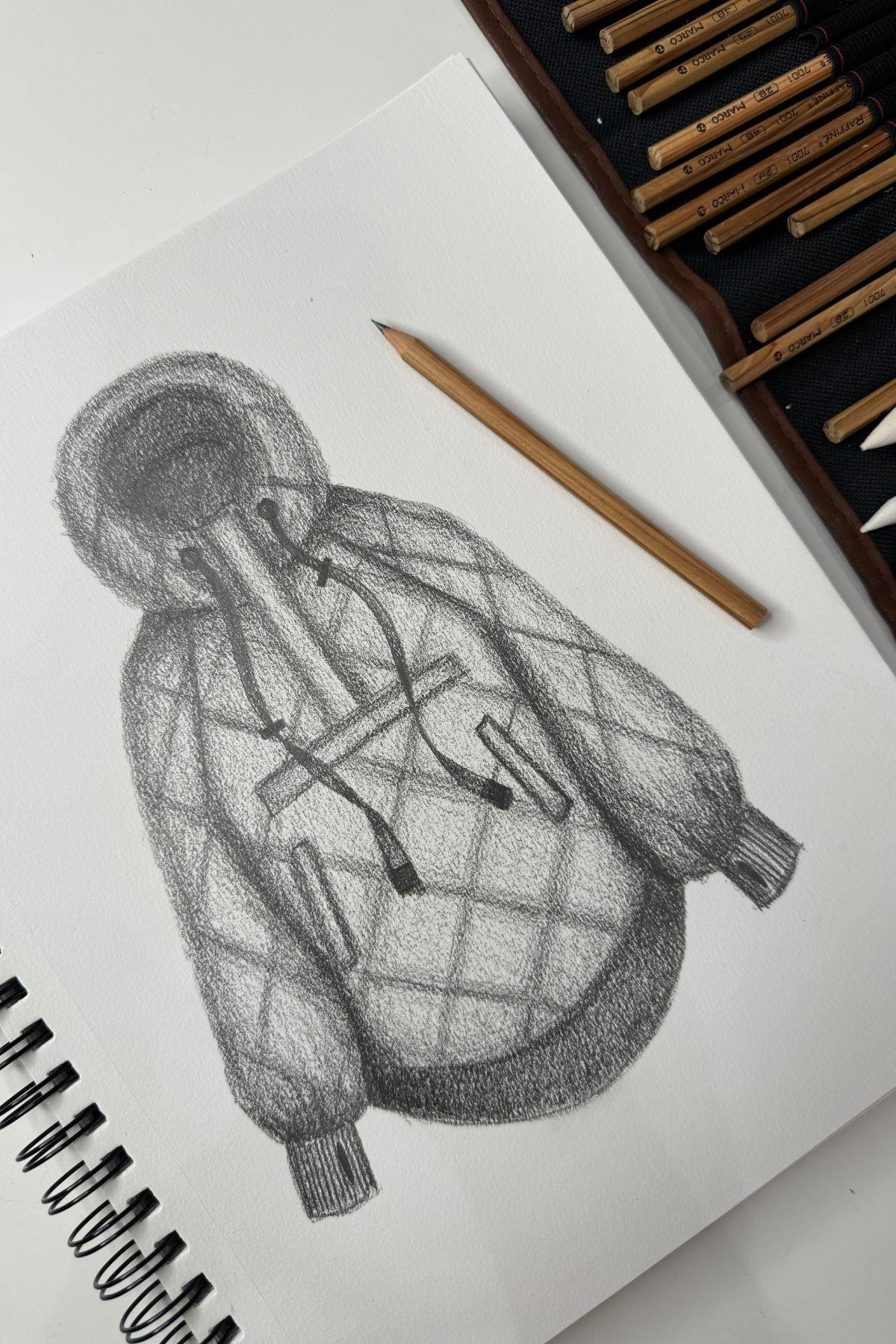 Pillow Packable Puffer Jacket - White Product Image