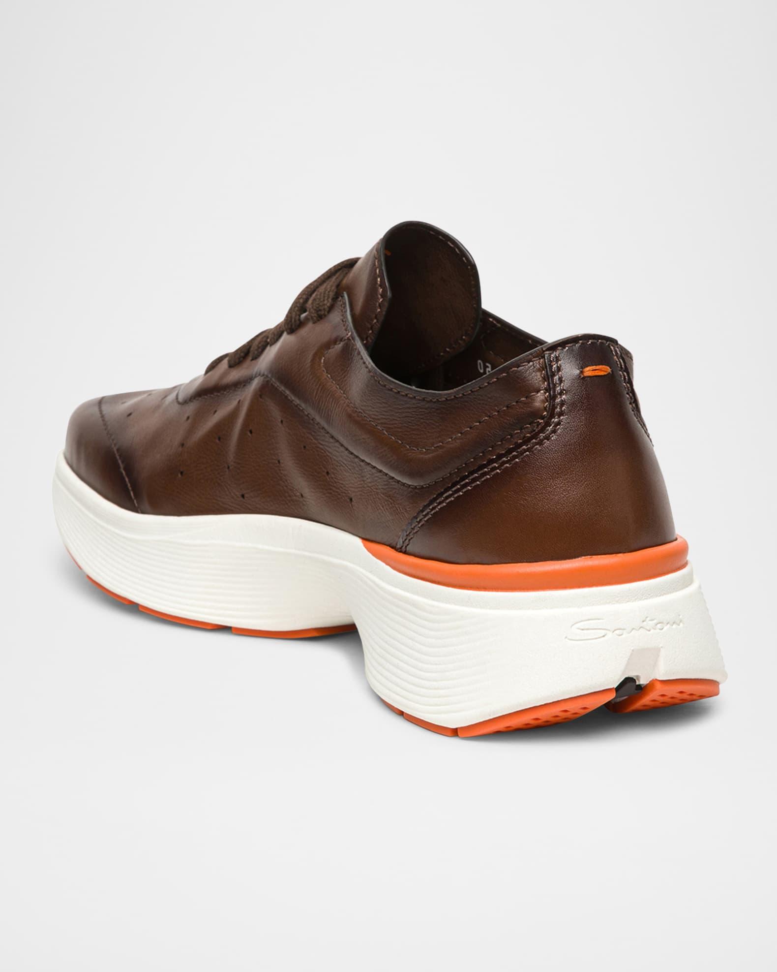 Men's Bounce Lambskin Runner Sneakers Product Image