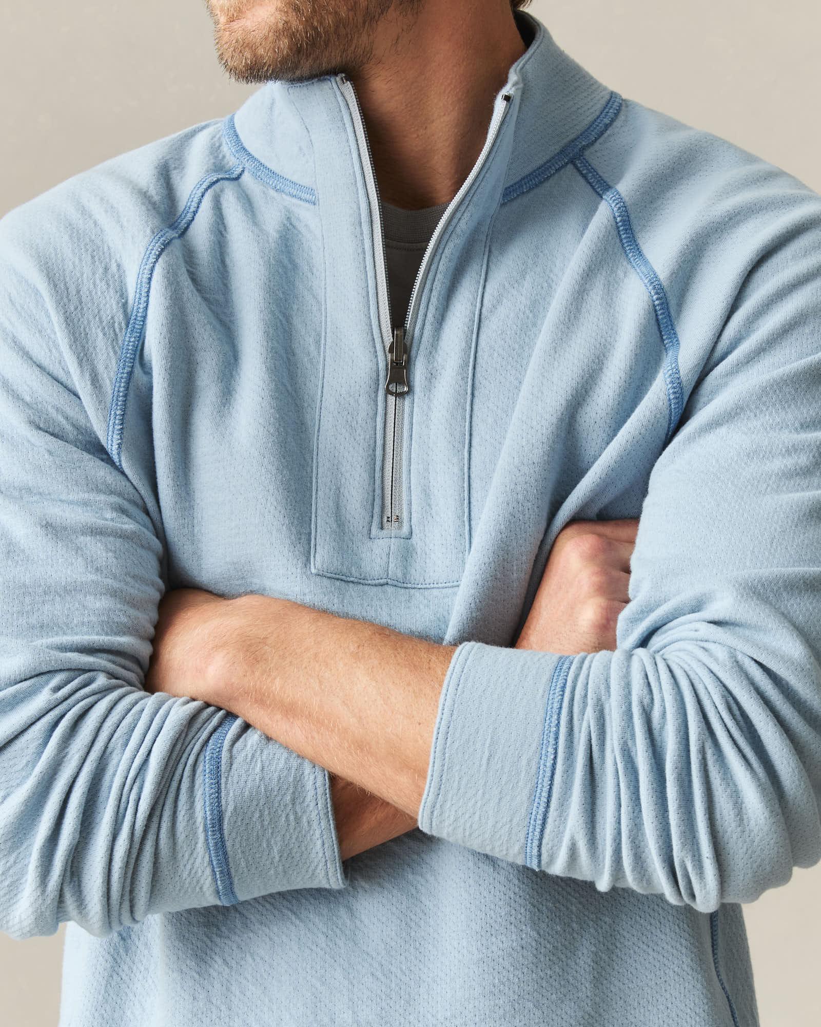 Men's Reversible Half Zip - Mountain Spring Product Image