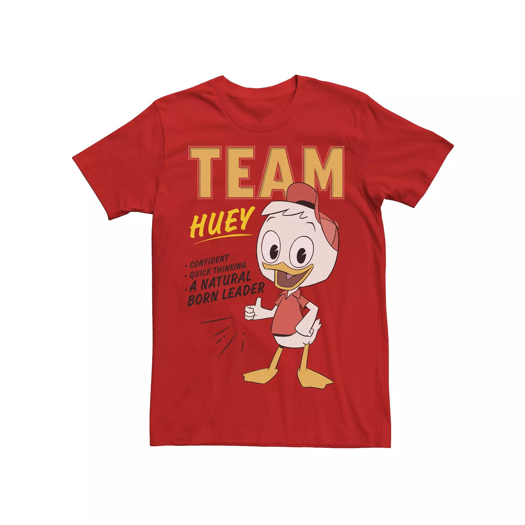 Disney's DuckTales Team Huey Men's Natural Born Leader Tee,  Product Image