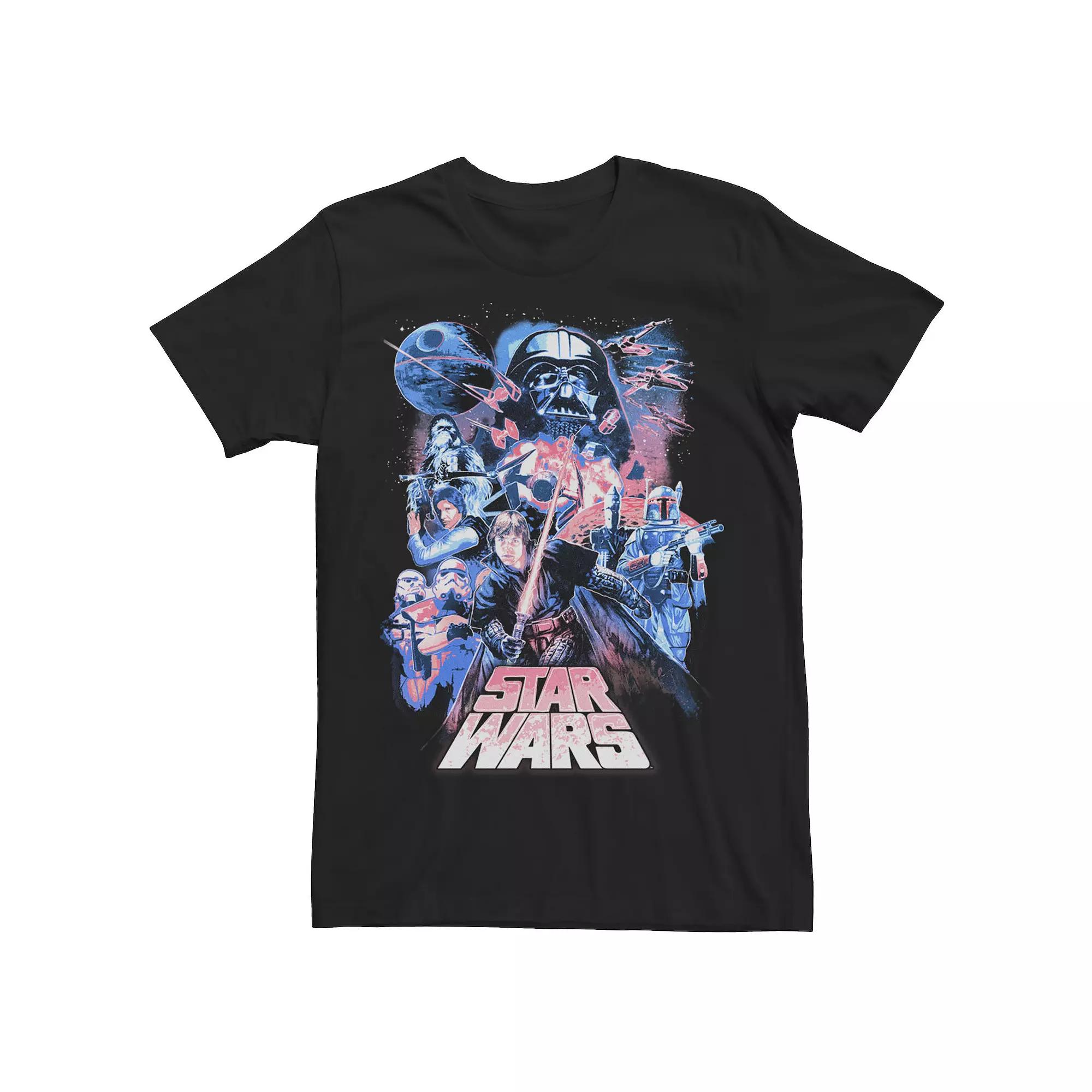 Men's Star Wars Darth Vader I'm On The Naughty List Tee, Size: Large, Black Product Image