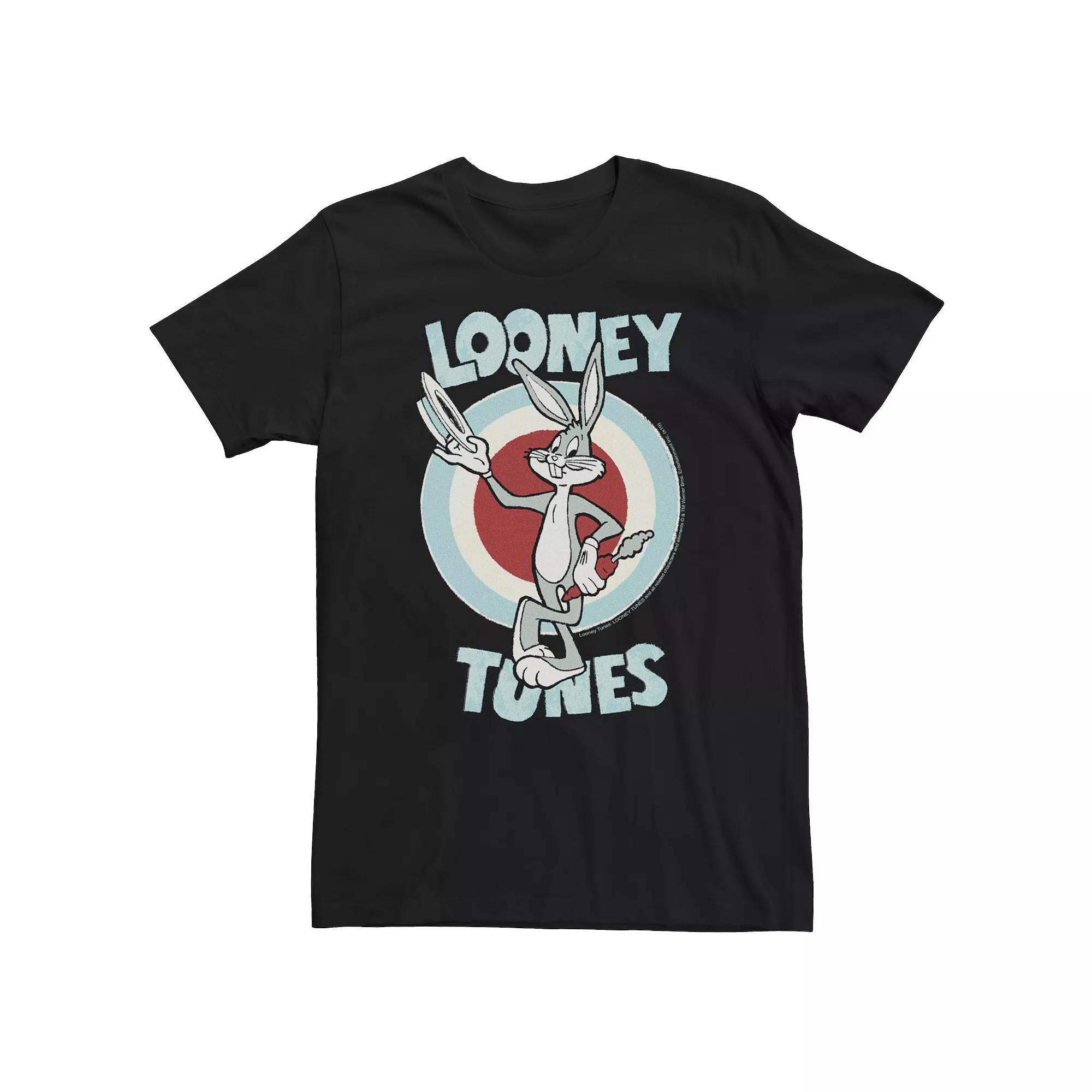 Men's Looney Tunes Bugs Bunny Logo Graphic Tee,  Product Image