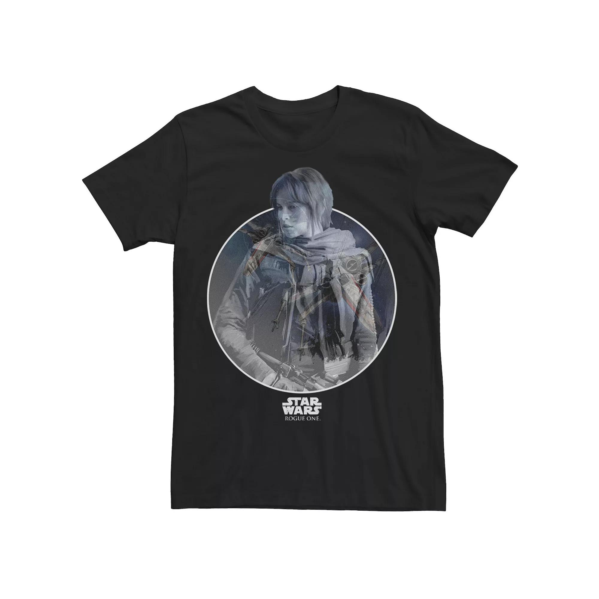Men's Star Wars Rogue One Jyn Erso X-Wing Blended Graphic Tee,  Product Image