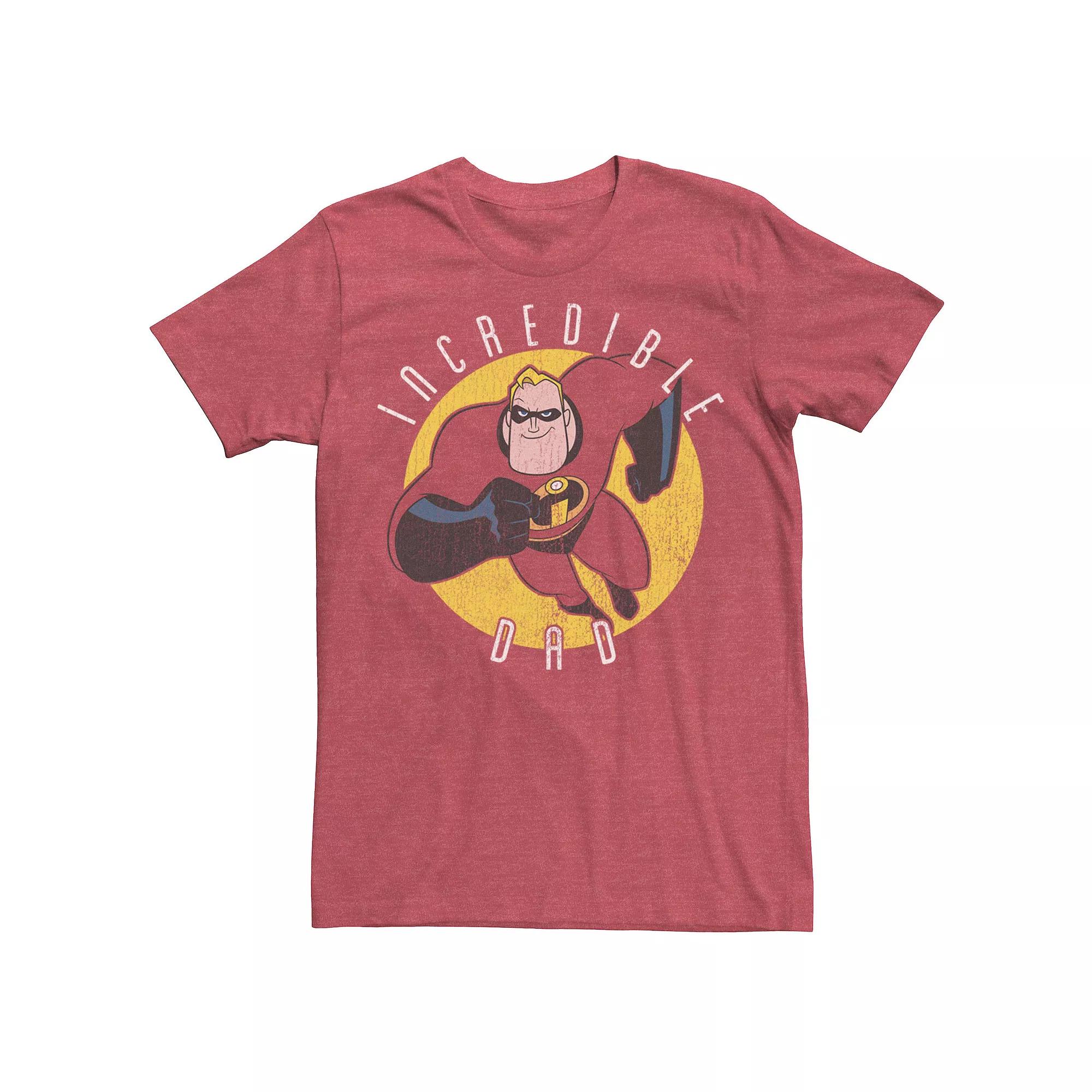 Disney / Pixar's The Incredibles Mr. Incredible Men's Dad Tee,  Product Image