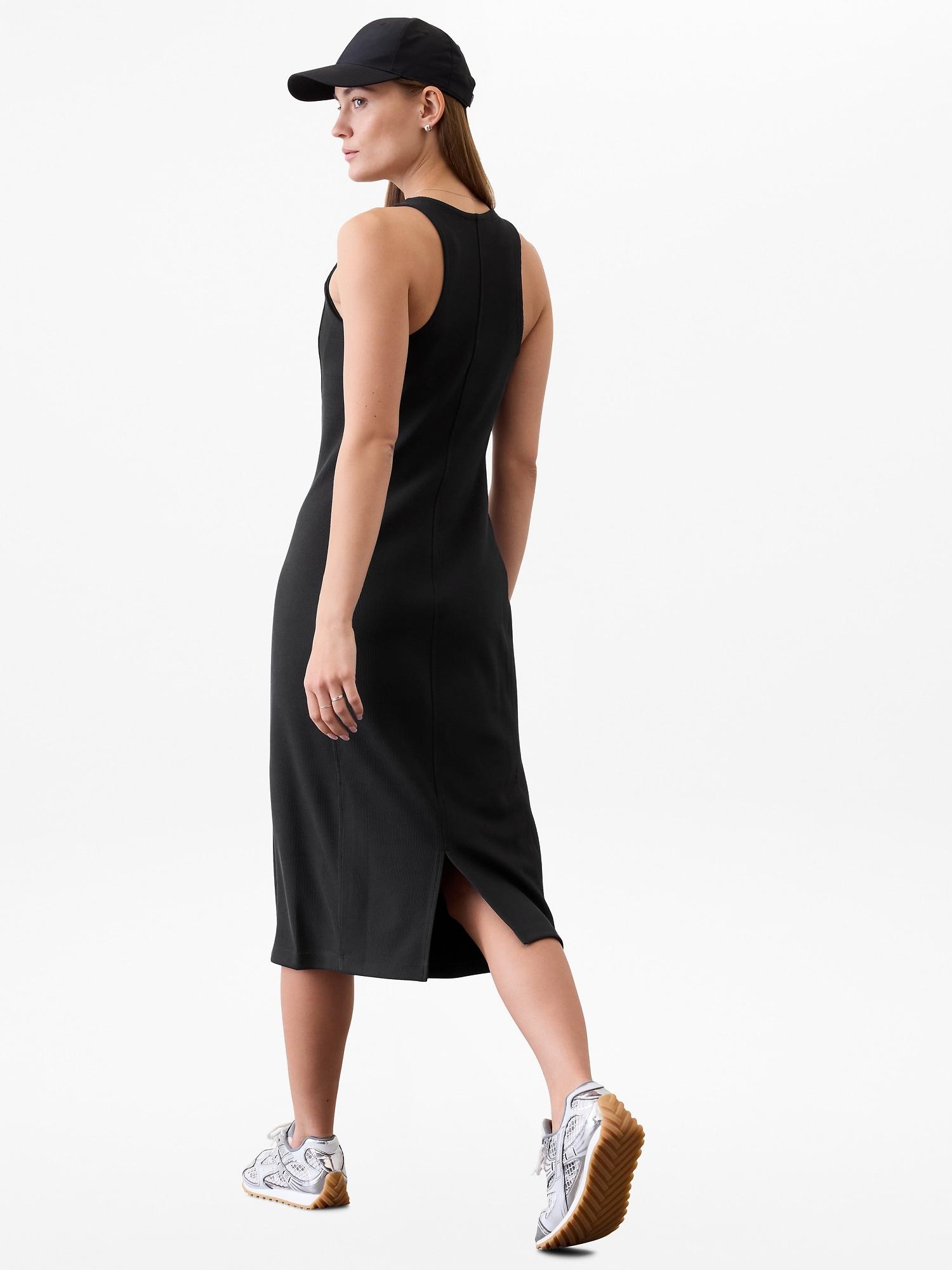 Seasoft Rib Midi Tank Dress Product Image