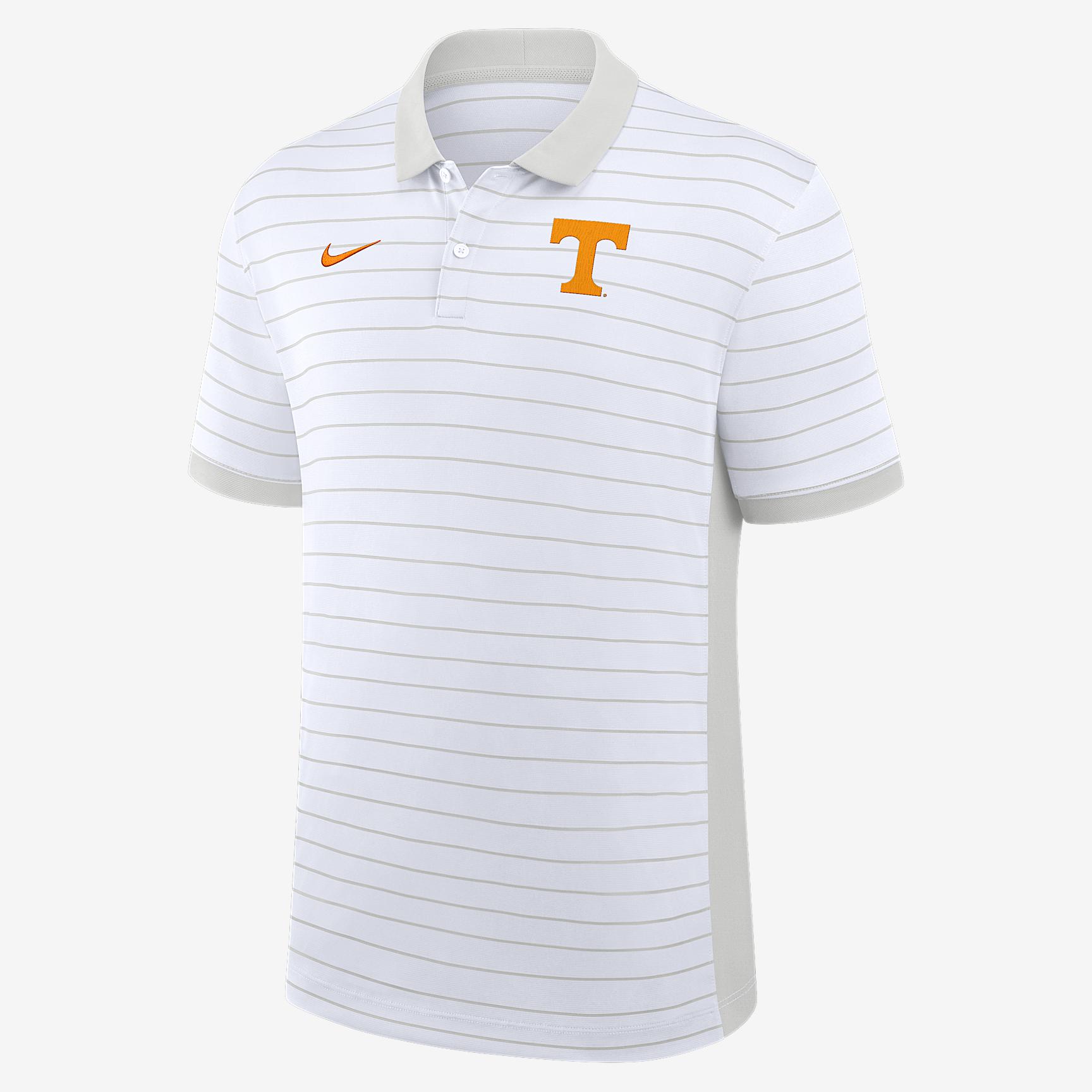 Tennessee Sideline Victory Stripe Nike Mens Dri-FIT College Polo | 03BG0CEBUTN-FR1 Product Image