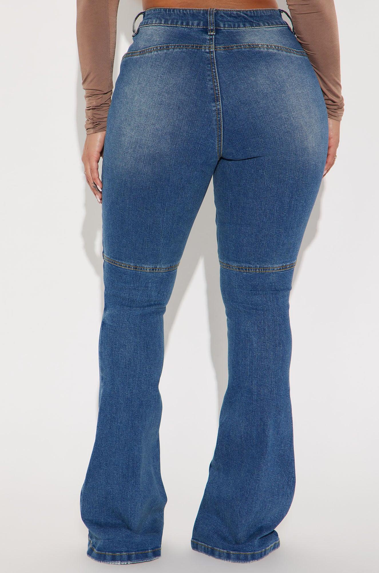 Camila Stretch Bootcut Jeans - Medium Wash Product Image