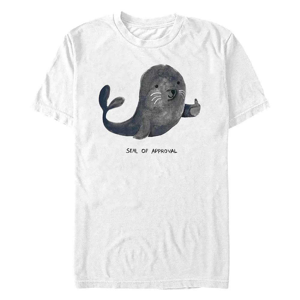 Big & Tall Seal Of Approval Graphic Tee, Men's,  Product Image