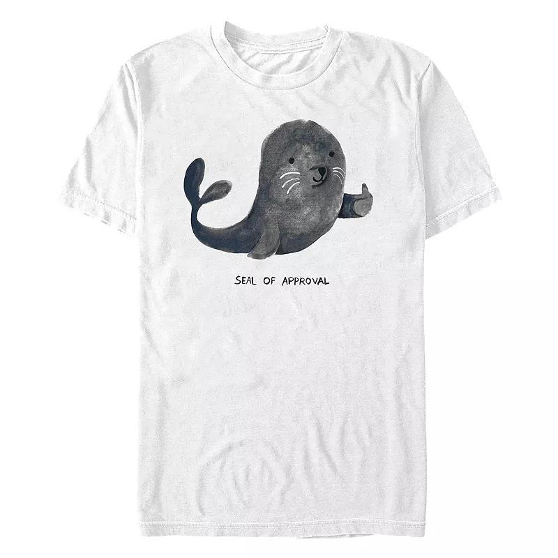 Big & Tall Seal Of Approval Graphic Tee, Men's,  Product Image