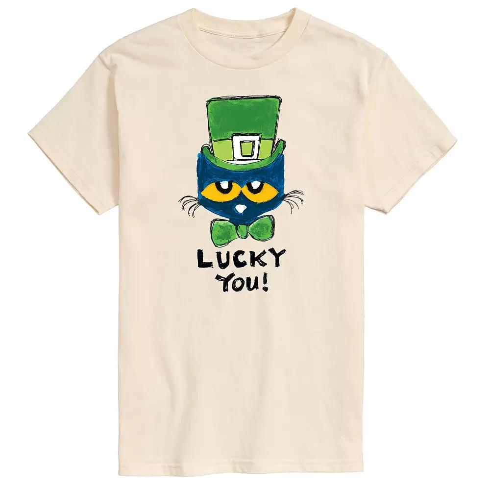 Men's Pete Cat Lucky You Tee,  Product Image