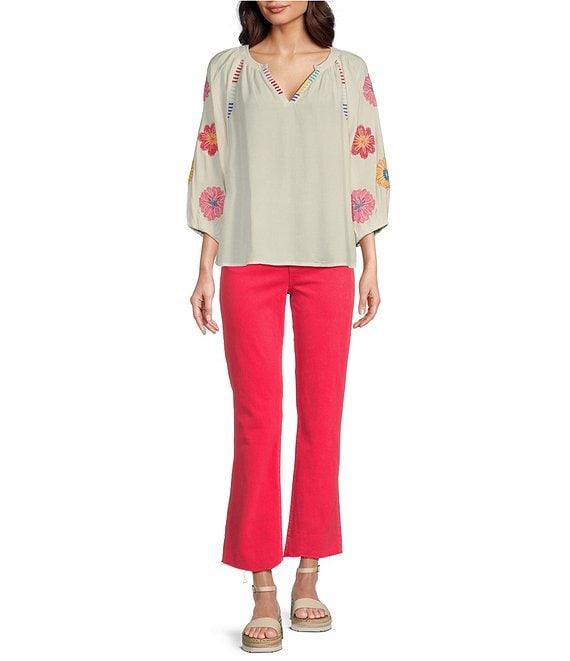 KUT from the Kloth Kelsey High Rise Stretch Denim Flare Jeans Product Image