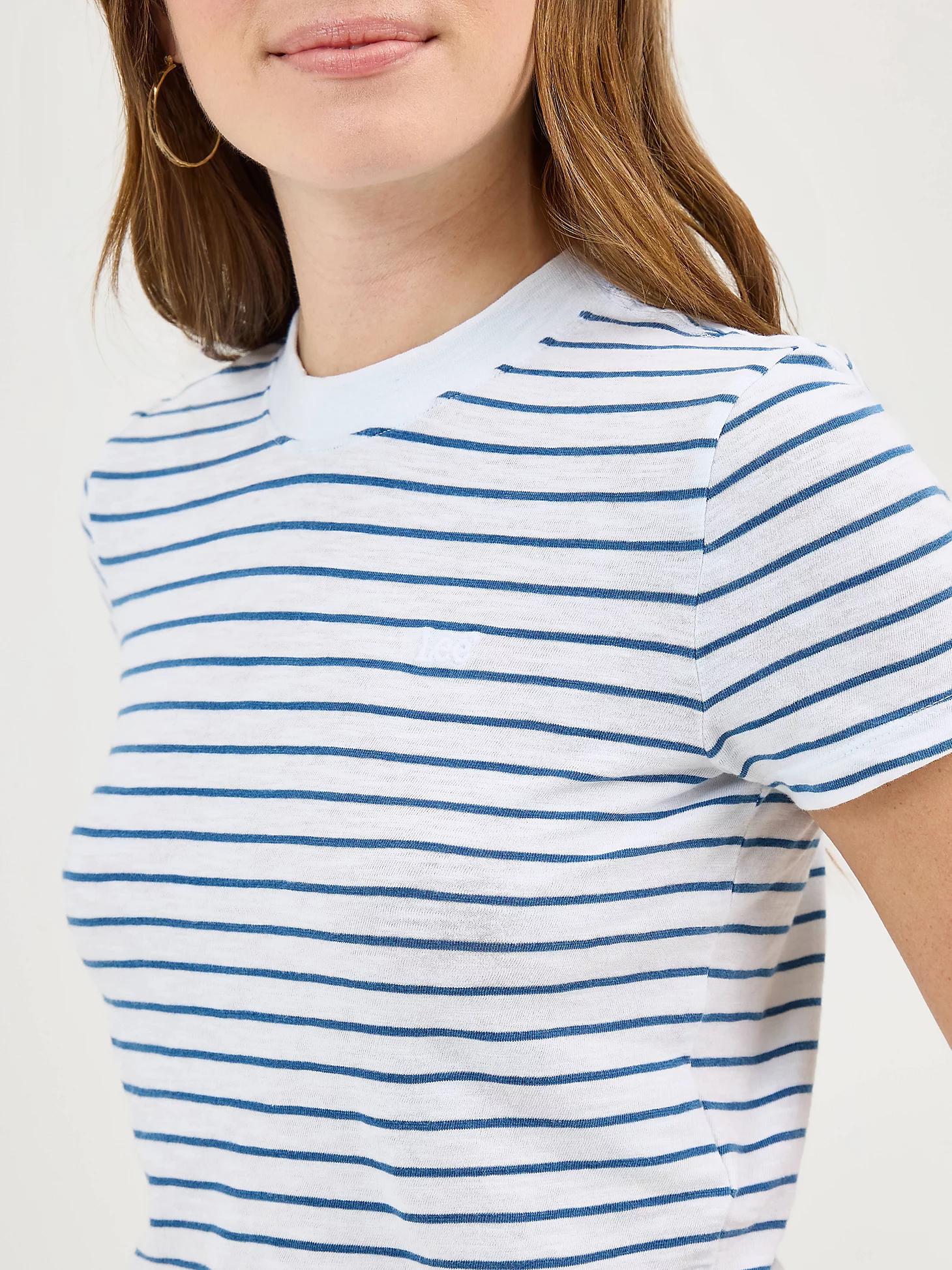 Women's Fitted Crop Logo Tee | Women's Tops & Tees | Lee® Product Image