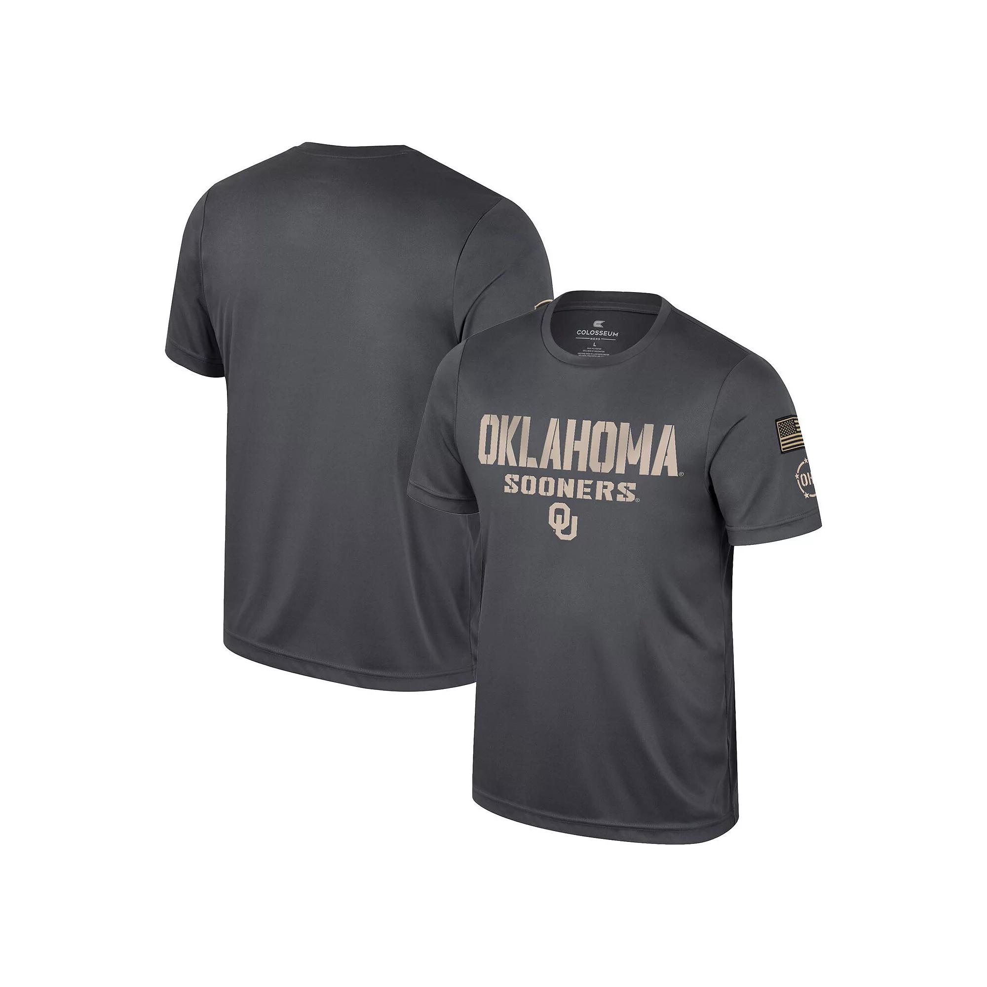 Men's Colosseum Charcoal Arizona State Sun Devils OHT Military Appreciation  T-Shirt, Size: Small Product Image