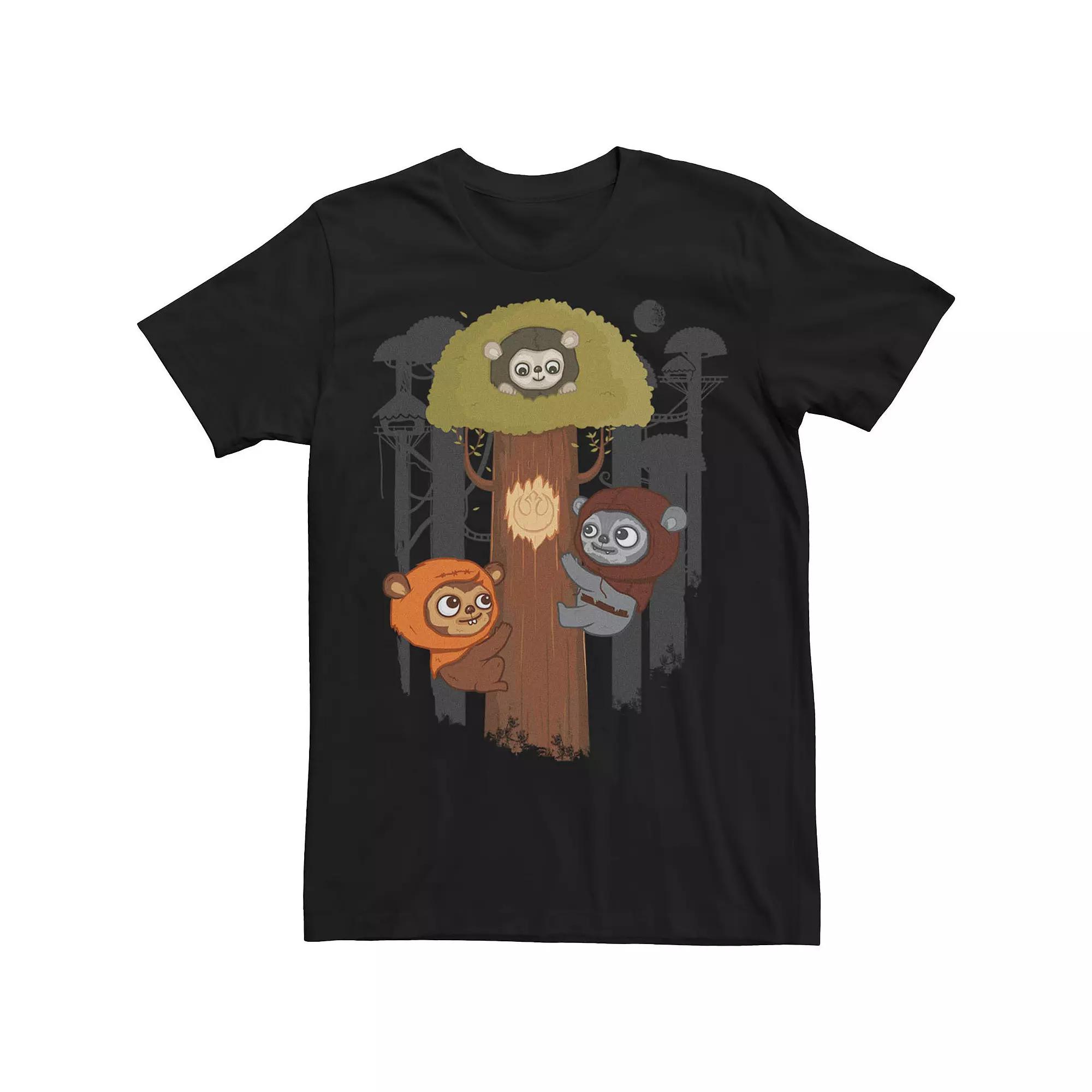 Men's Star Wars Rebel Ewoks Pop Tee,  Product Image