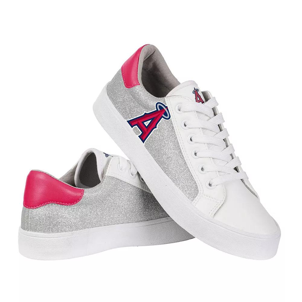 Women's FOCO Los Angeles Angels Glitter Sneakers,  Product Image