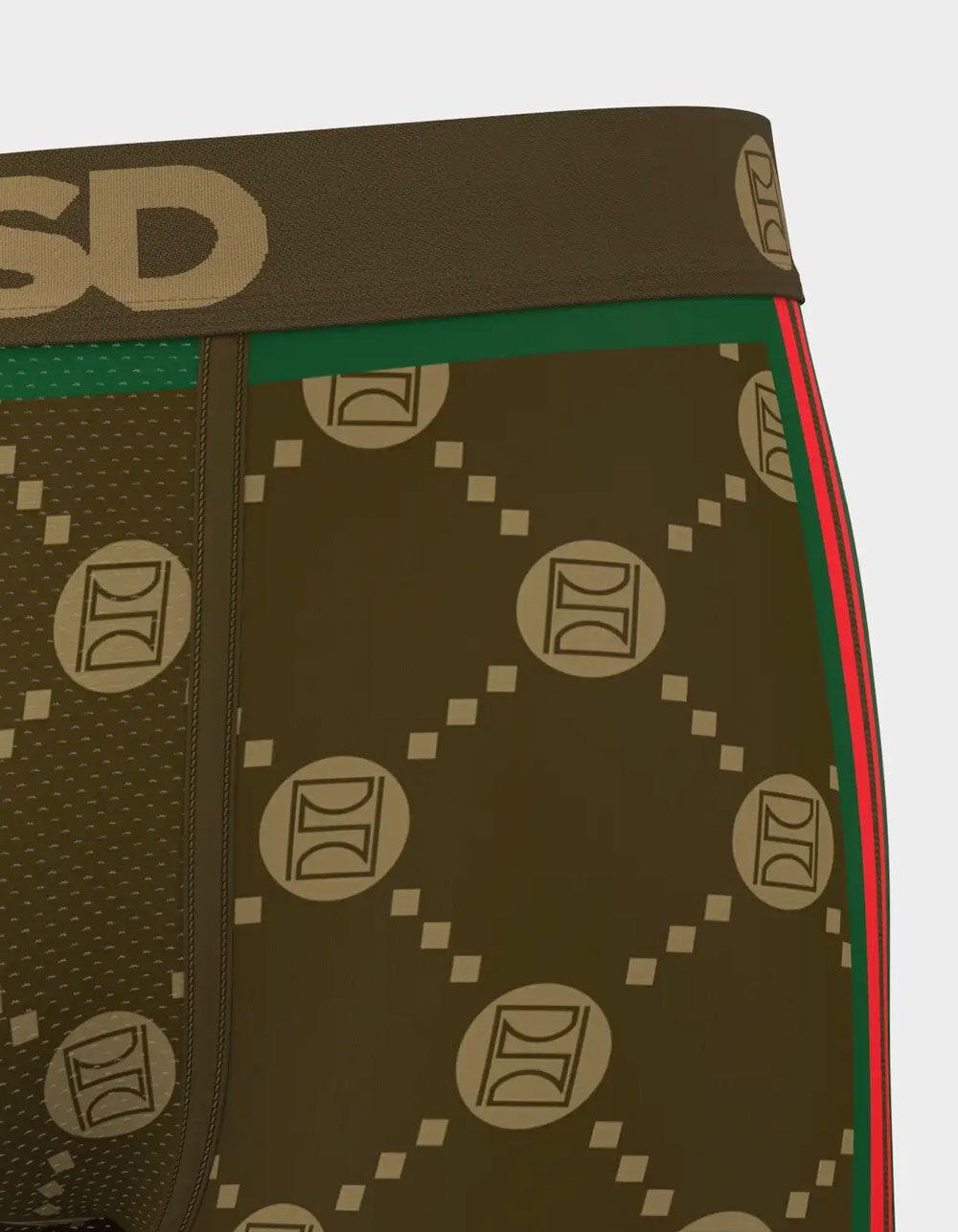 PSD Emblem Lux Brown Mens Boxer Briefs - MULTI Product Image