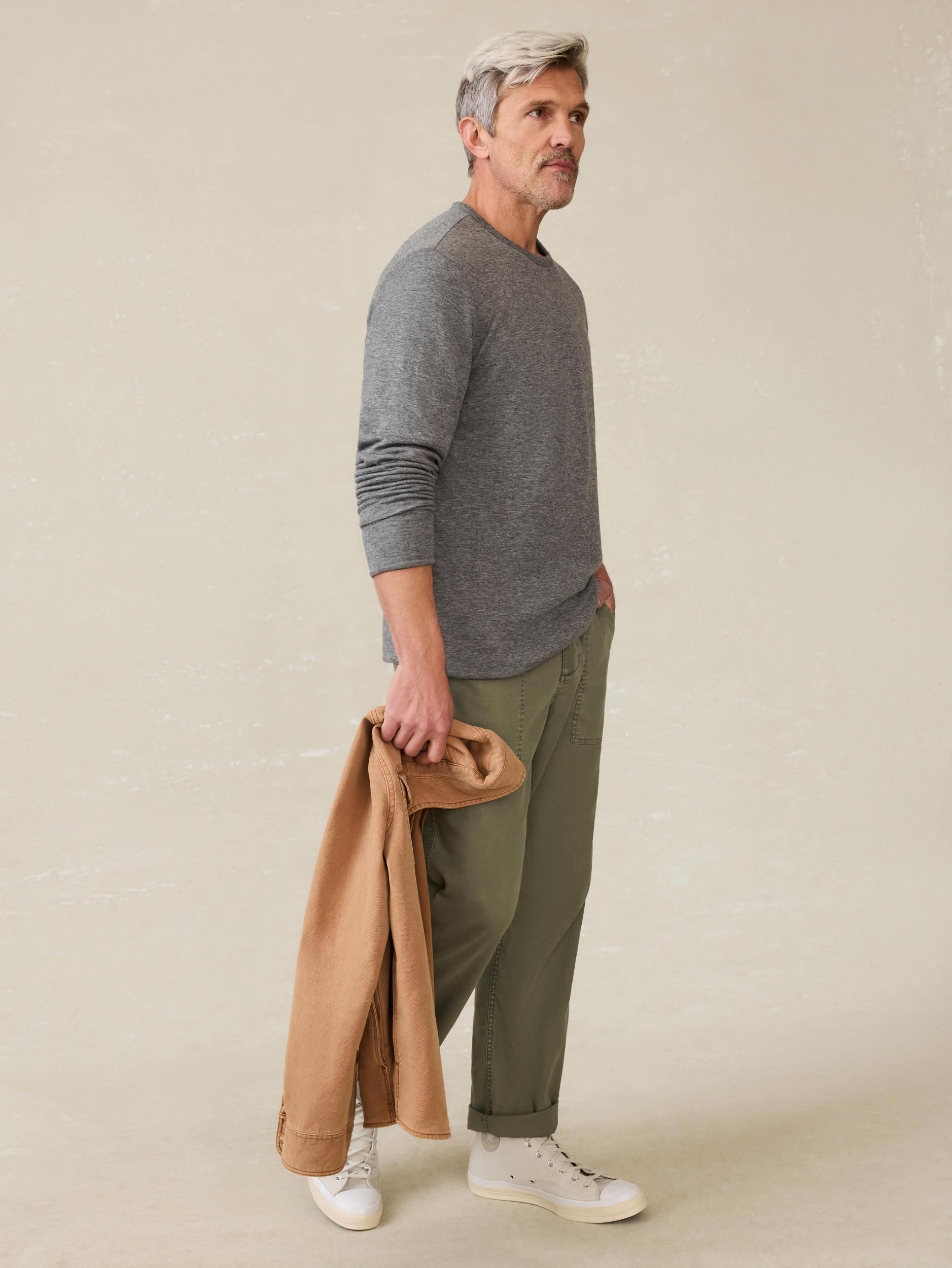 Cloud™ Reversible Crew - Medium Grey Heather Navy Heather Male Product Image