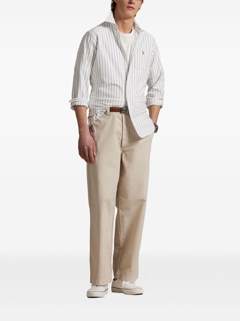 striped Oxford shirt Product Image