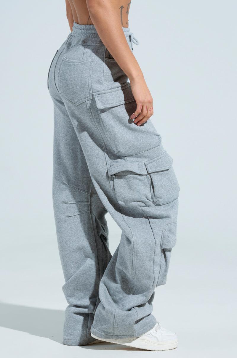 MAYBE NEXT YEAR CARGO WIDE LEG JOGGER Product Image