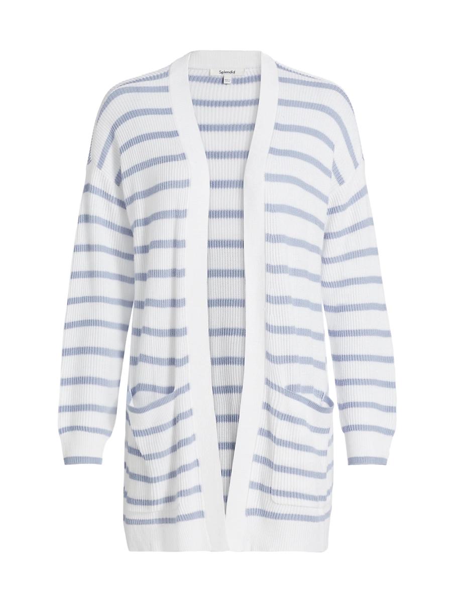Womens Luna Stripe Cardigan Product Image