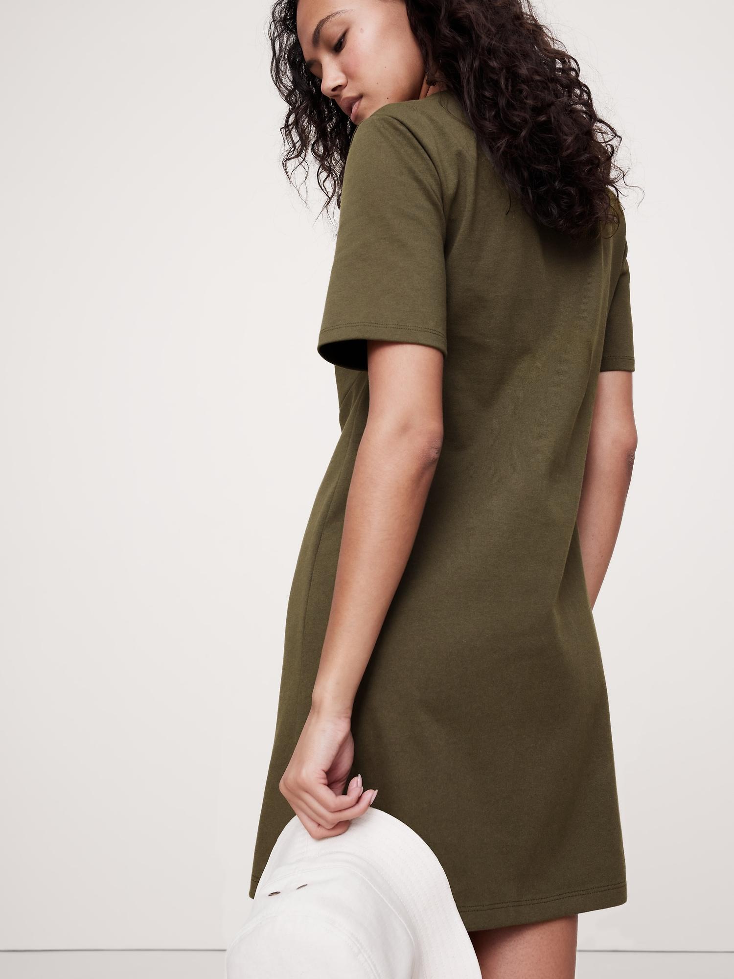 Cotton Twisted T-Shirt Dress Product Image