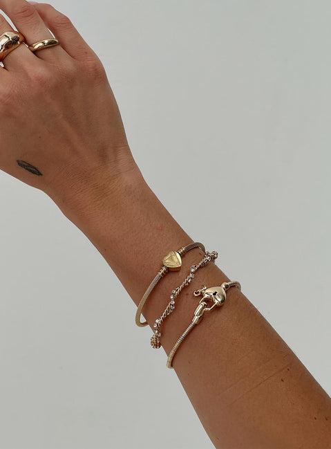 In The Moonlight Bracelet Pack Gold Product Image