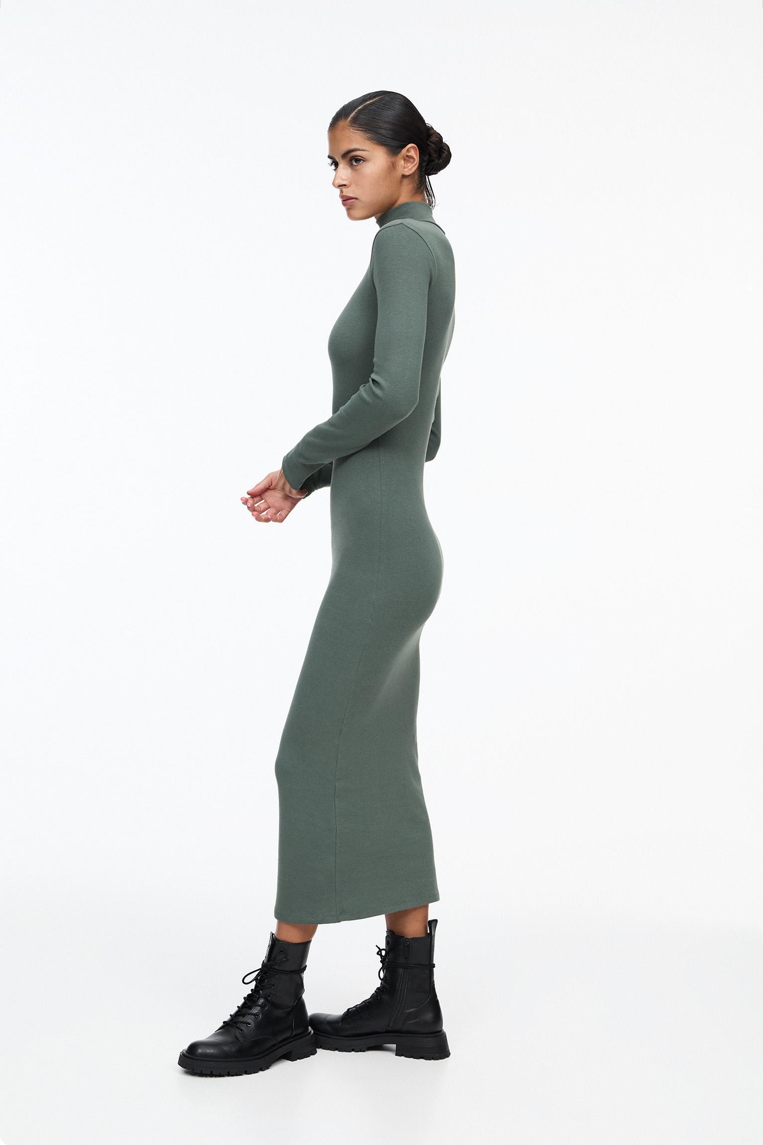 Mock neck midi dress Product Image