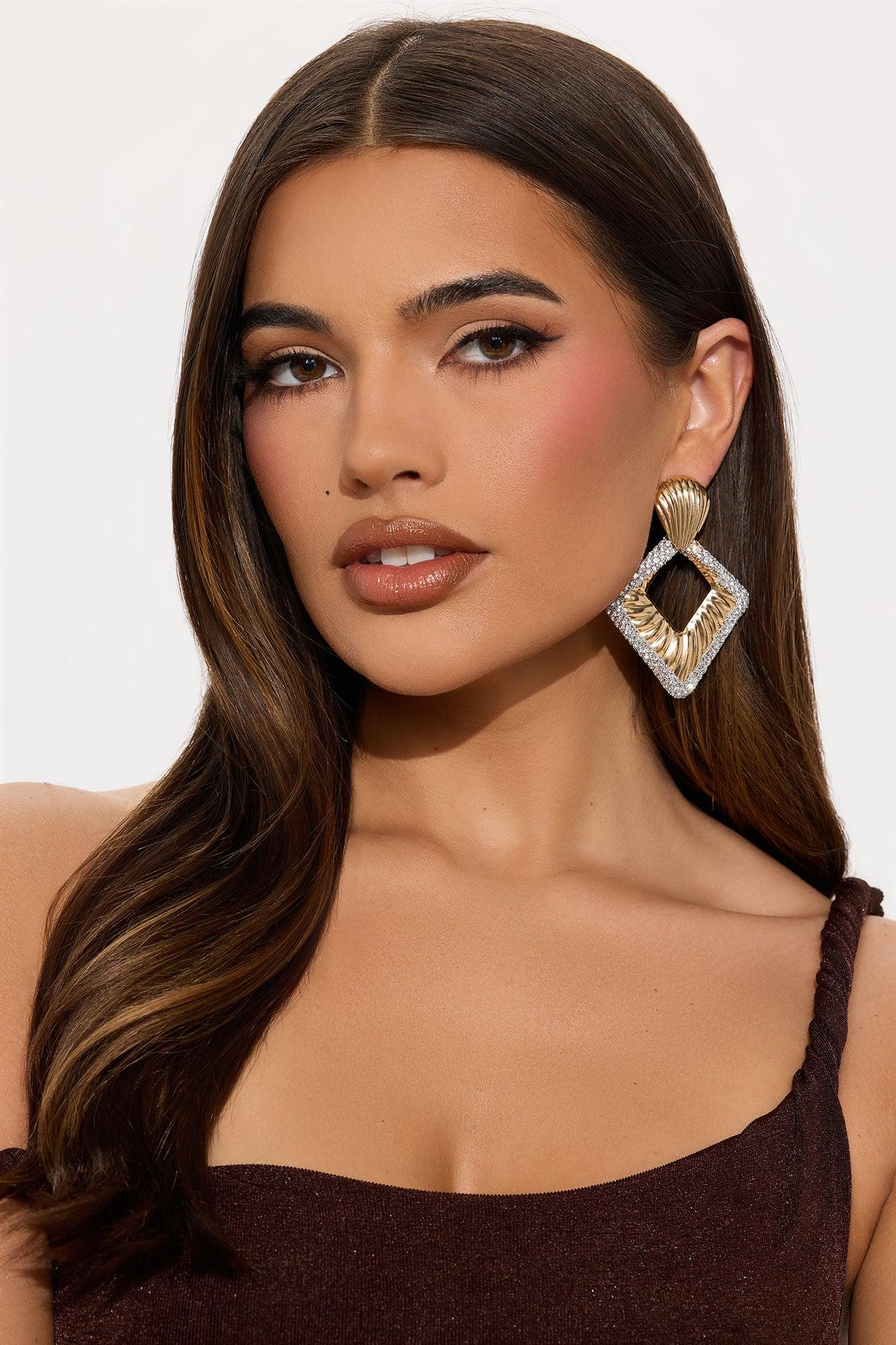 Sunlight Wings Earrings - Gold Product Image