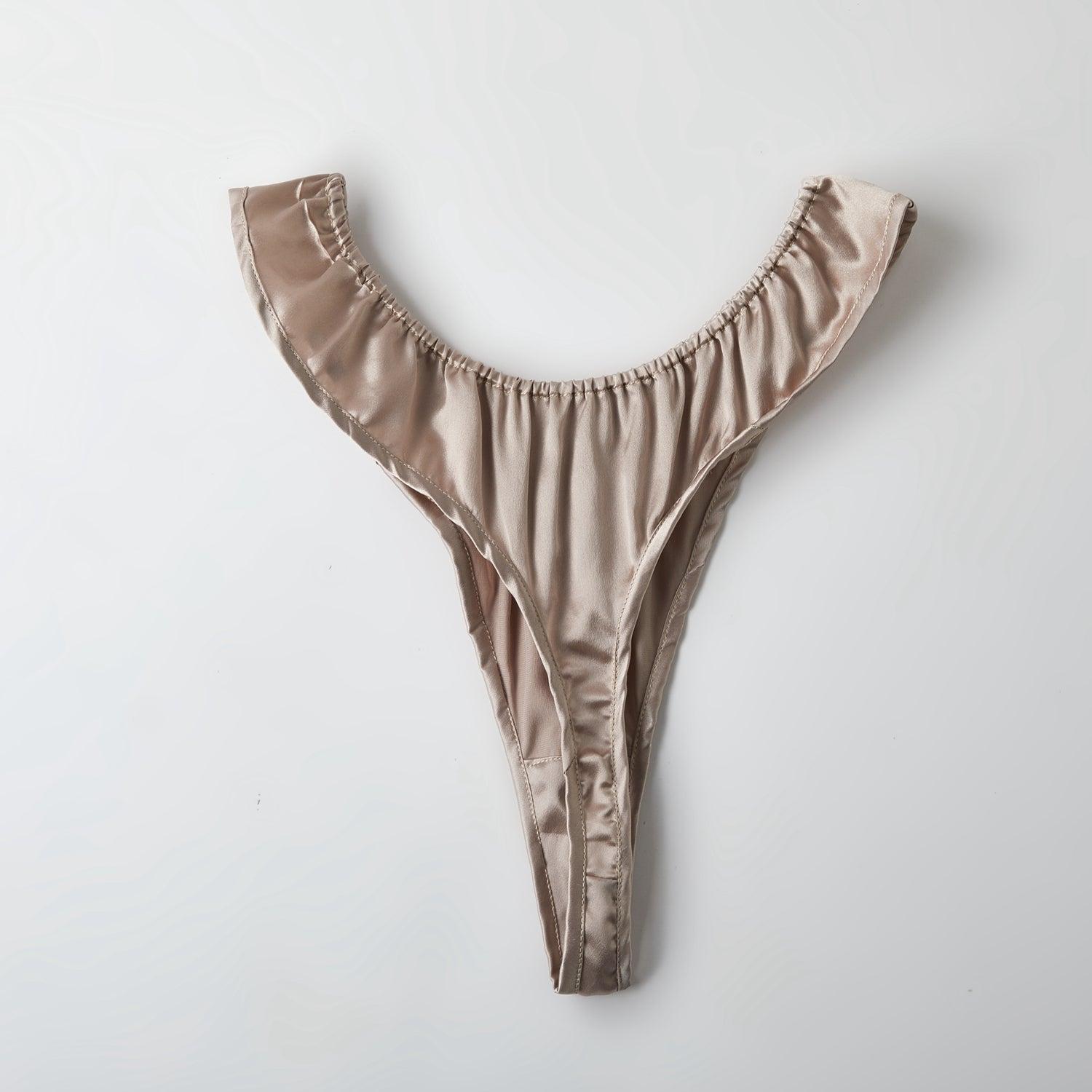 Set of 9 Pure Mulberry Silk Bikini Panties | Mid Waist | 22 Momme | Float Collection Product Image