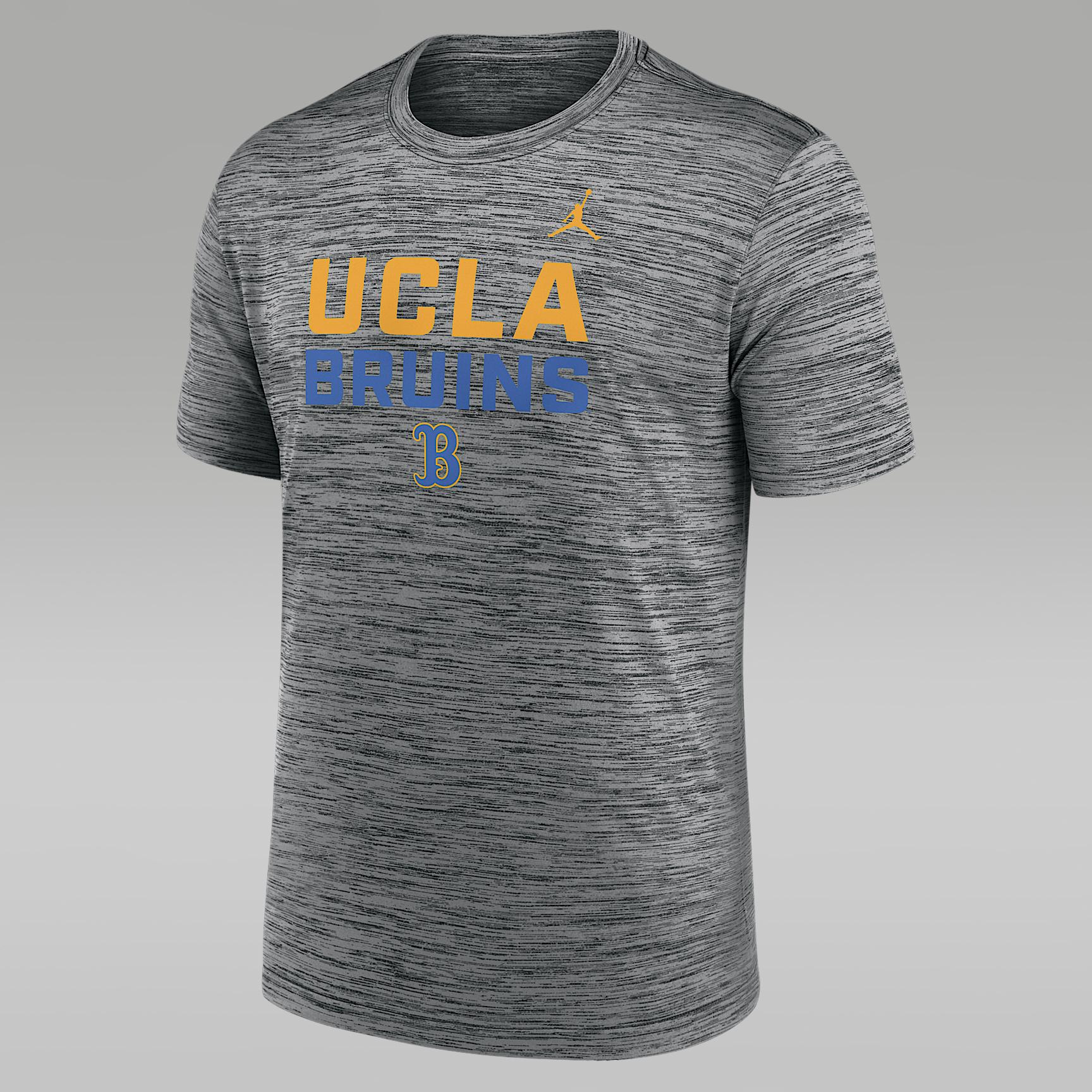 Oregon Campus Center Stack Velocity Nike Mens Dri-FIT College T-Shirt | NKPQ00AUON-907 Product Image