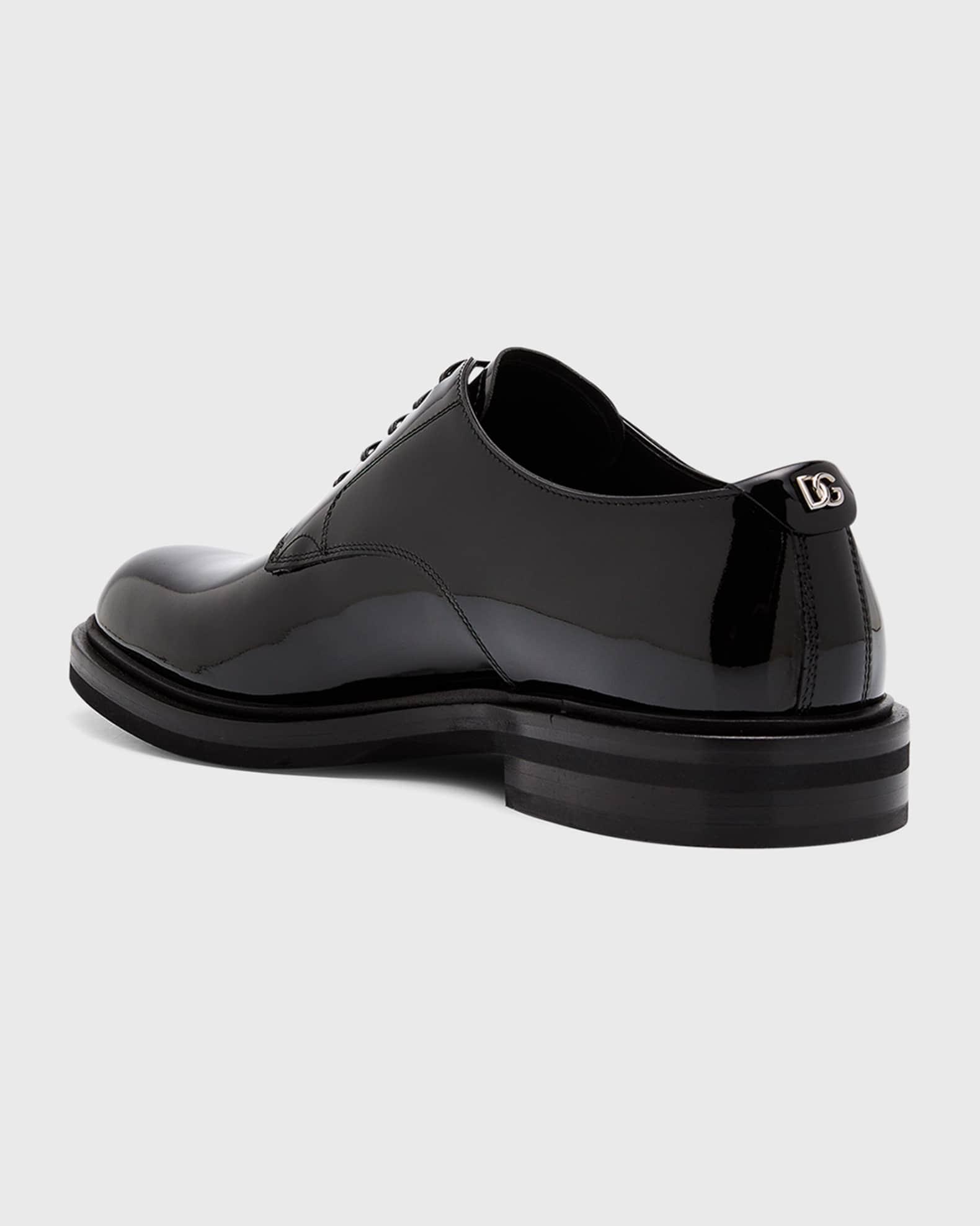 Men's Patent Leather Derby Shoes Product Image