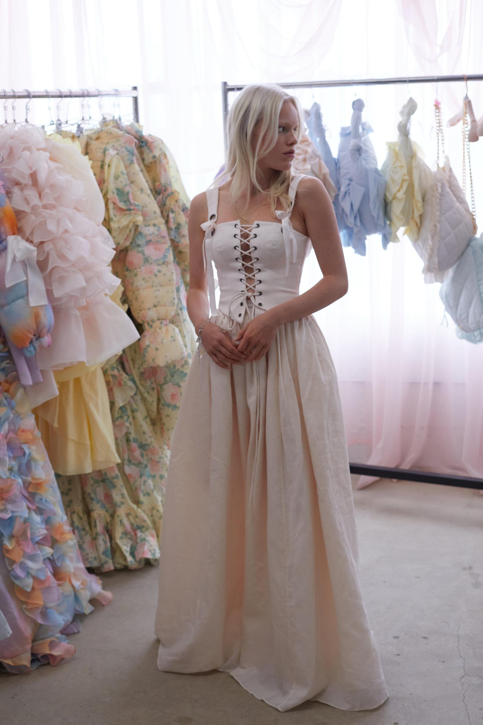 The Strawberry Milk Ballroom Skirt Product Image