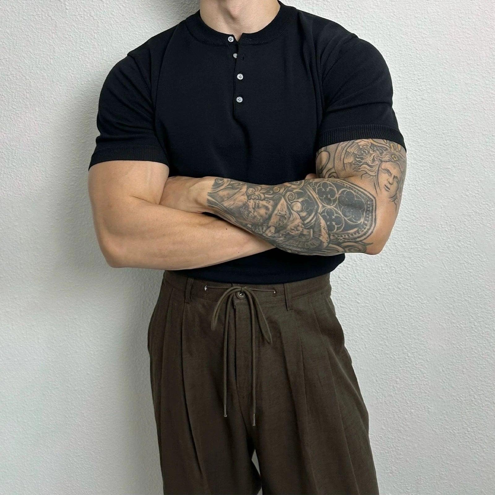 RT No. 19021 HENRY COLLAR SHORT SLEEVE Product Image