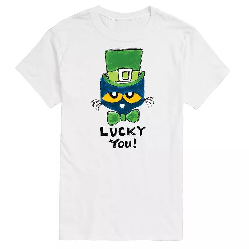 Big & Tall Pete The Cat Lucky You Tee, Men's,  Product Image