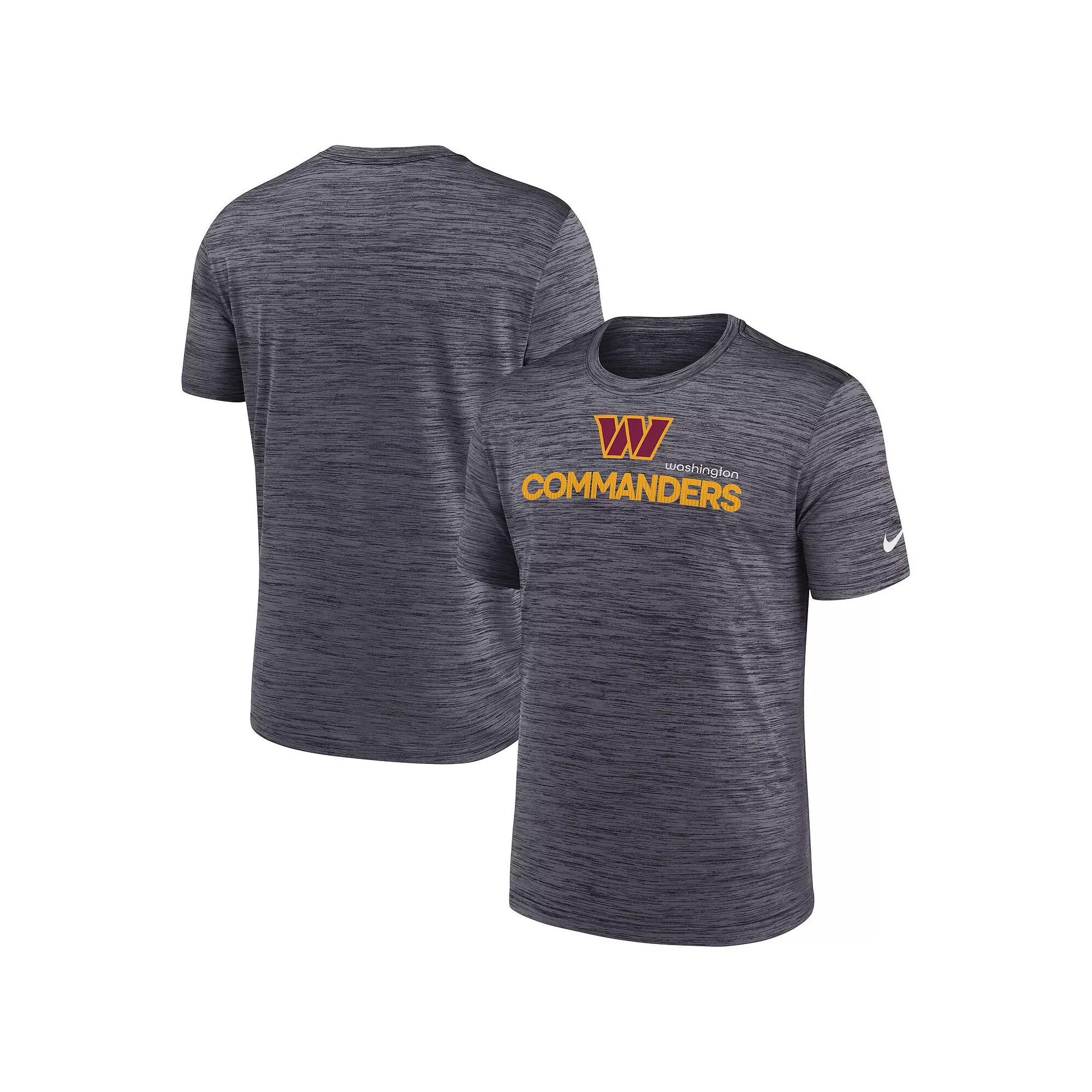 Men's Nike Black Washington Commanders Blitz Velocity Modern Performance T-Shirt,  Product Image