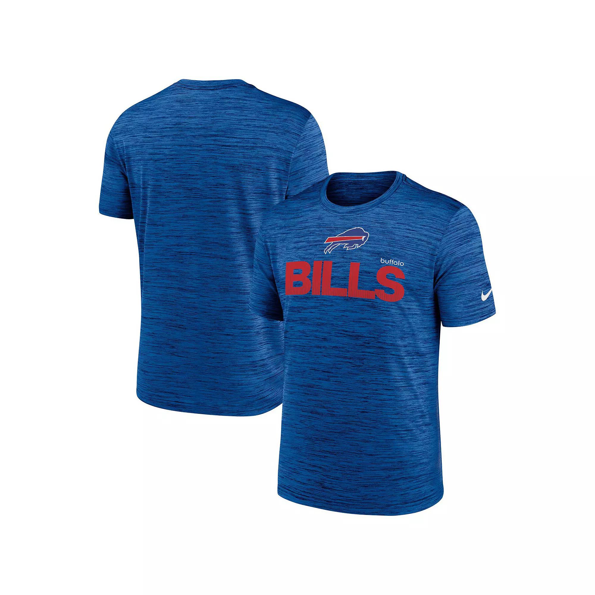 Men's Nike Royal Buffalo Bills Blitz Velocity Modern Performance T-Shirt,  Product Image