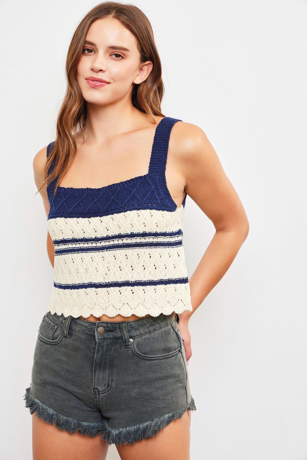 Knit Sleeveless Top Product Image