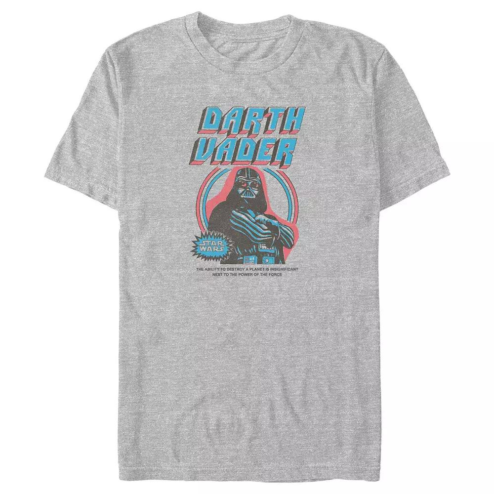 Big & Tall Star Wars Darth Vader Vintage Poster Graphic Tee, Men's,  Product Image
