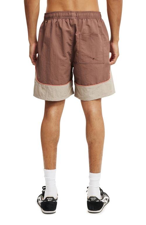 Cotton On Men's All Purpose Short in Burgandy  Gravel Panel at Nordstrom, Size X-Small Product Image