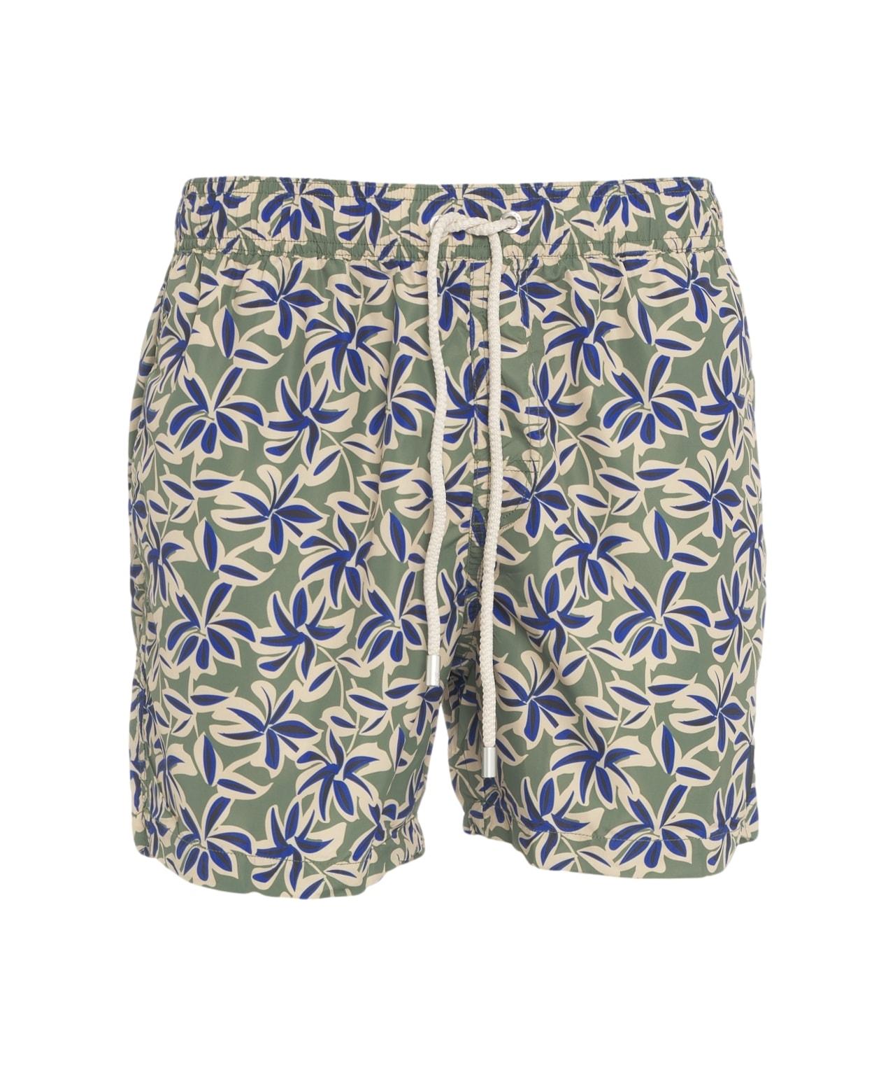 Swim shorts with pattern Product Image
