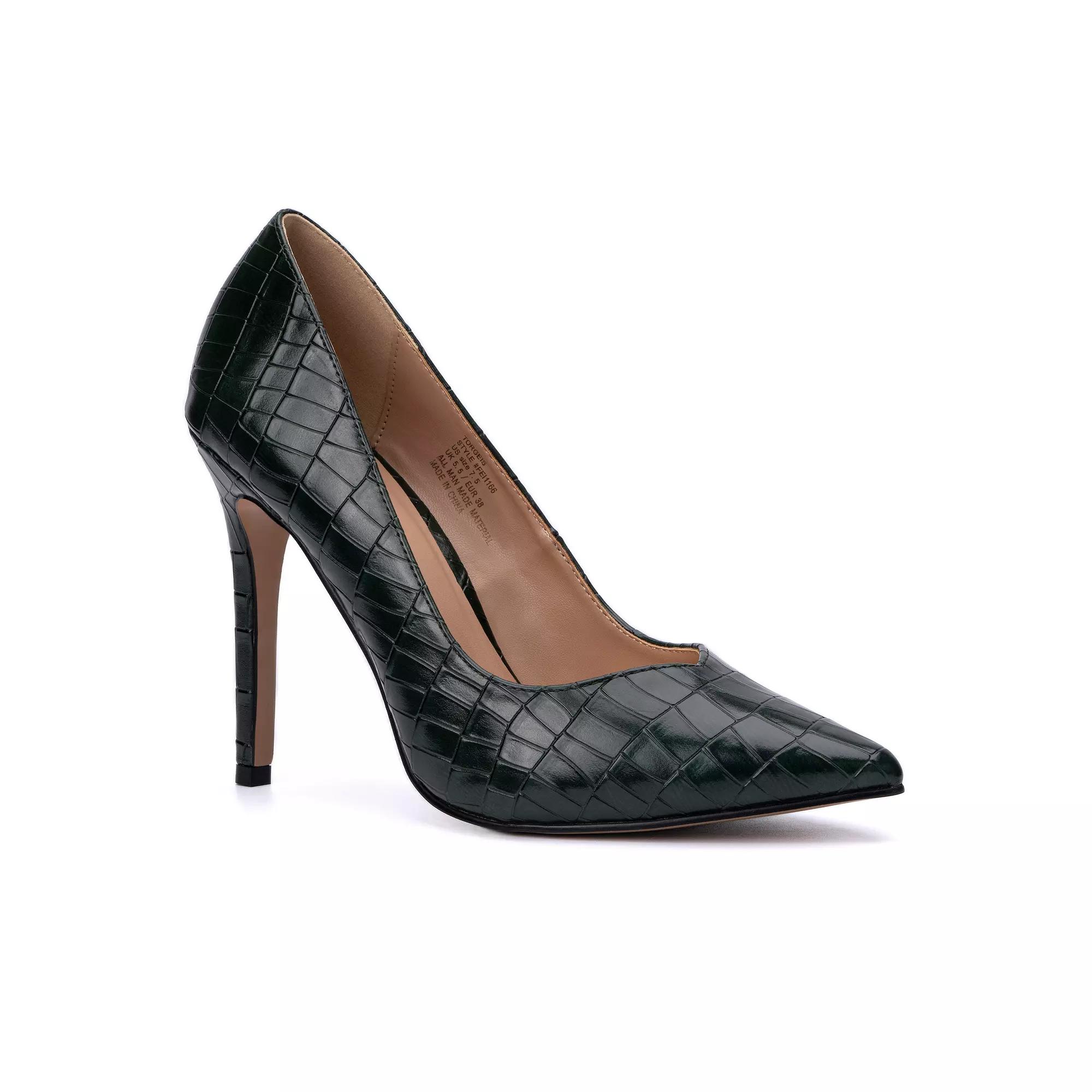 Torgeis Daisy Women's Heels, Size: 7.5, Green Product Image